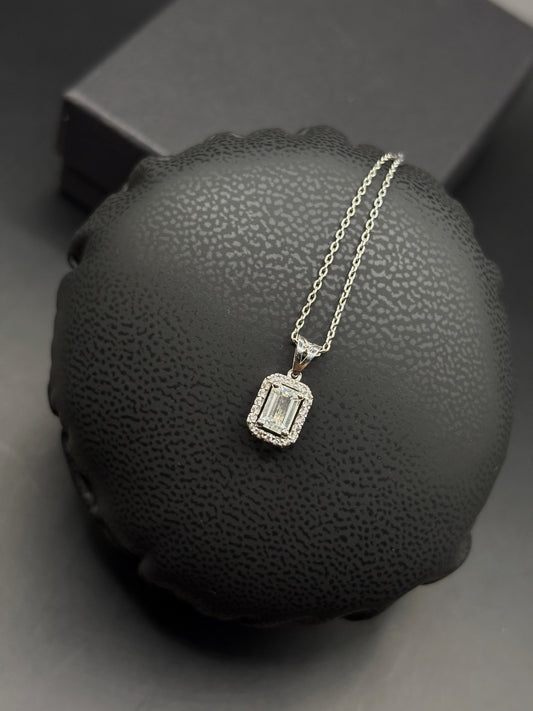 White Sapphire Pendant